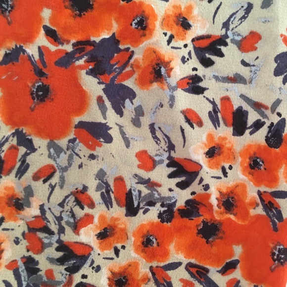 SOLD Club Monaco Orange Shift Dress - Picture 6 of 7